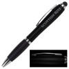 Thumbnail image for  LIGHT UP LOGO Black Stylus Pen