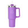 Thumbnail image for  Hippo Purple Mug & Straw Lid with Twist Closure 40 oz