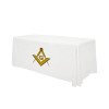 Thumbnail image for  White 6 foot Table Throw