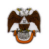 Thumbnail image for  32 Eagle Lapel Pin Full Color