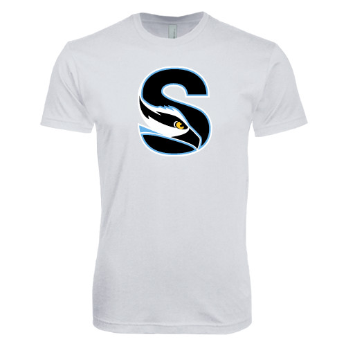 Next Level White SoftStyle T Shirt - Secondary Logo
