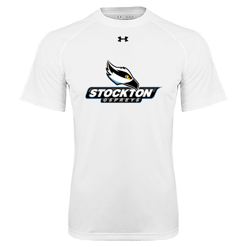  Under Armour White Tech Tee - Official Logo