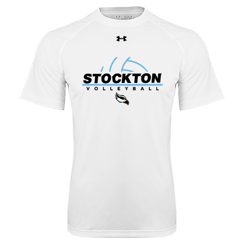 Stockton Under Armour White Tech Tee