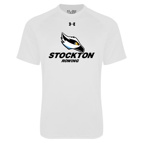  Under Armour White Tech Tee - Rowing