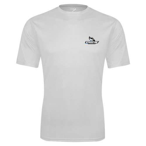  White Performance Tee - Official Logo