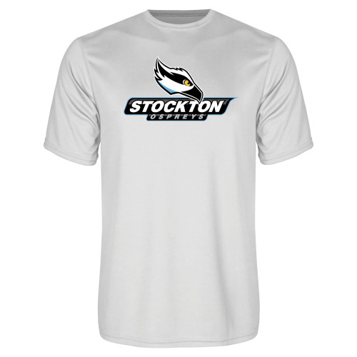  White Performance Tee - Official Logo