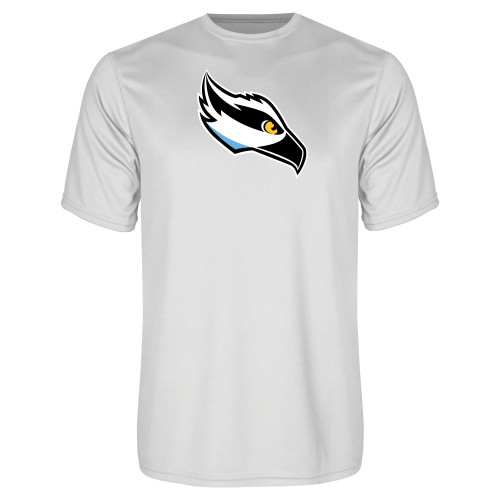  White Performance Tee - Osprey Head