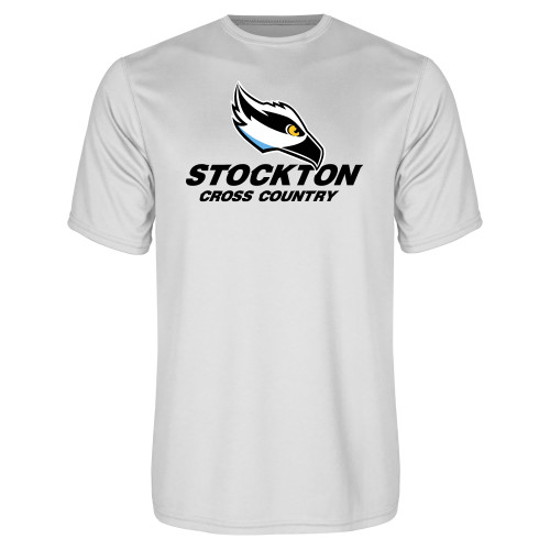  White Performance Tee - Cross Country