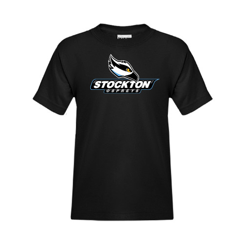  Youth Black T Shirt - Official Logo