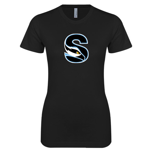 Main Image for  Next Level Womens Black Boyfriend Tee