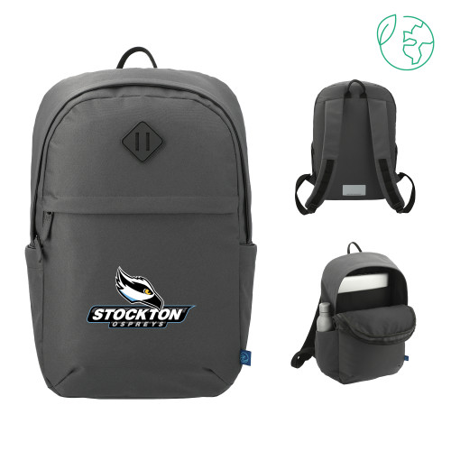 Stockton Repreve Charcoal Ocean Commuter Computer Backpack