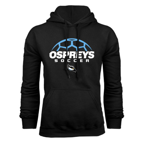  Black Fleece Hoodie - Soccer Design