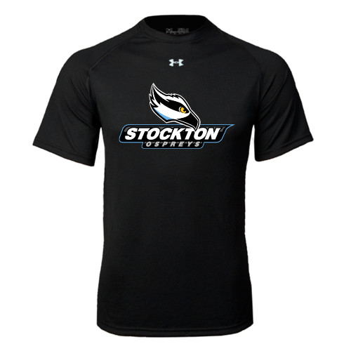 Under Armour Black Tech Tee - Official Logo