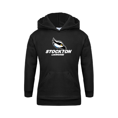  Youth Black Fleece Hoodie - Lacrosse