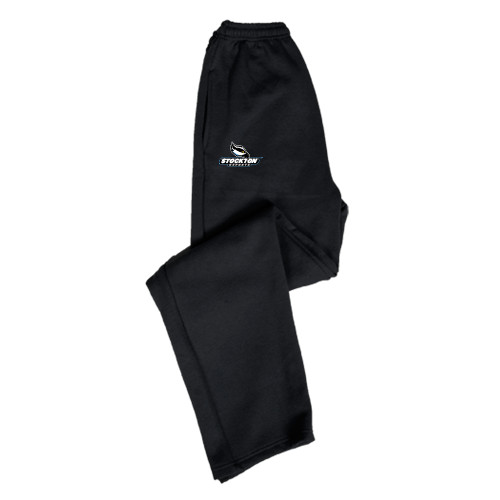  Black Fleece Open Bottom Pant - Official Logo