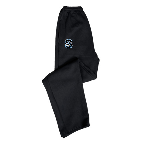  Black Fleece Open Bottom Pant - Secondary Logo