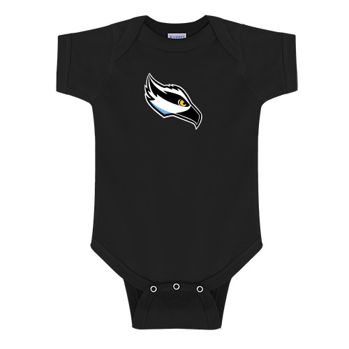  Black Infant Onesie - Osprey Head