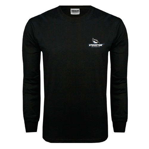  Black Long Sleeve T Shirt - Official Logo