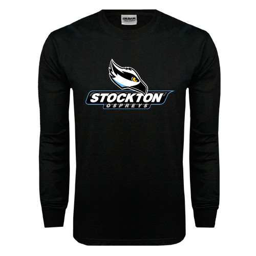  Black Long Sleeve T Shirt - Official Logo
