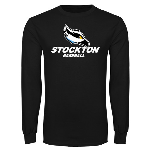  Black Long Sleeve T Shirt - Baseball
