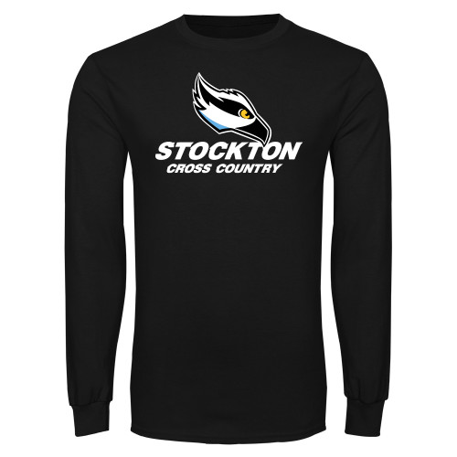  Black Long Sleeve T Shirt - Cross Country