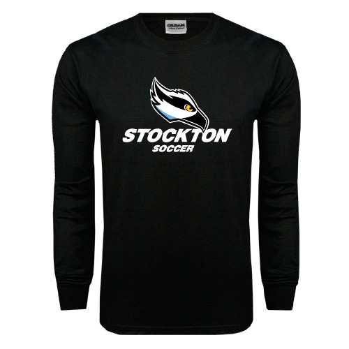  Black Long Sleeve T Shirt - Soccer