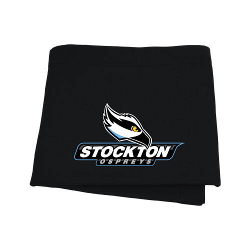  Black Sweatshirt Blanket - Official Logo