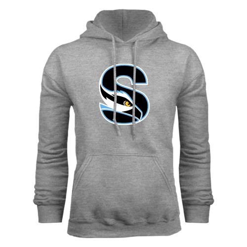  Grey Fleece Hoodie - Secondary Logo
