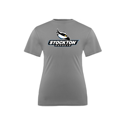  Youth Performance Grey Concrete Tee - Official Logo