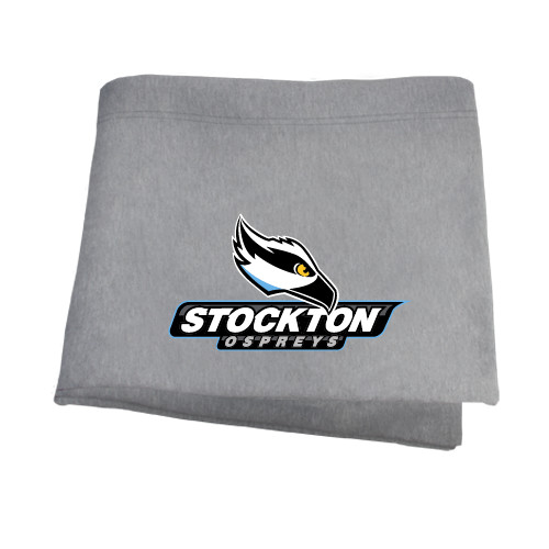  Grey Sweatshirt Blanket - Official Logo