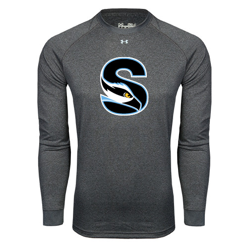 Main Image for  Under Armour Carbon Heather Long Sleeve Tech Tee