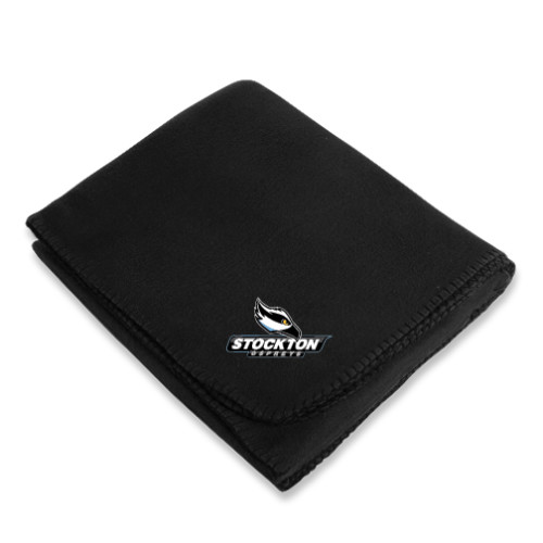  Black Arctic Fleece Blanket - Official Logo