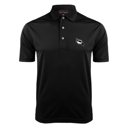  Black Dry Mesh Polo - Osprey Head