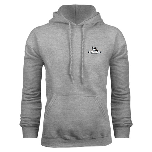  Grey Fleece Hoodie - Official Logo