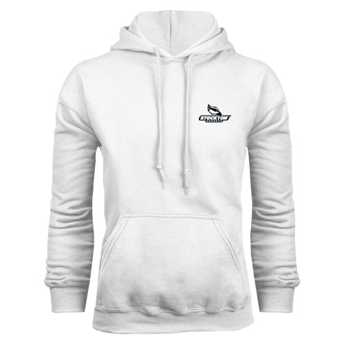  White Fleece Hoodie - Official Logo