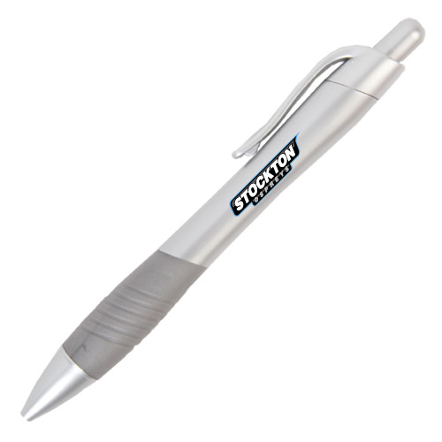 Metallic Mykonos Silver Pen - Wordmark