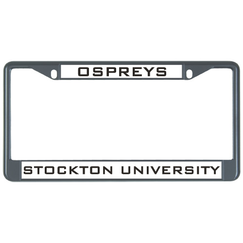 Metal License Plate Frame in Black - Mascot