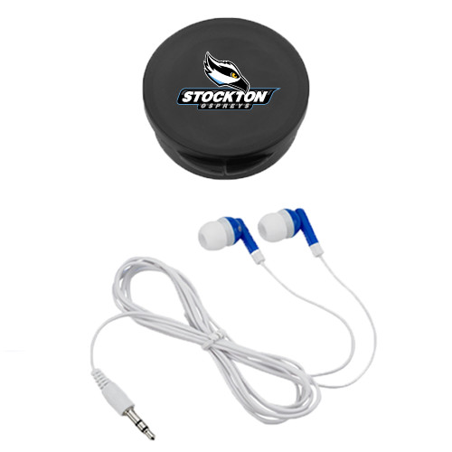  Ear Buds in Black Case - Official Logo