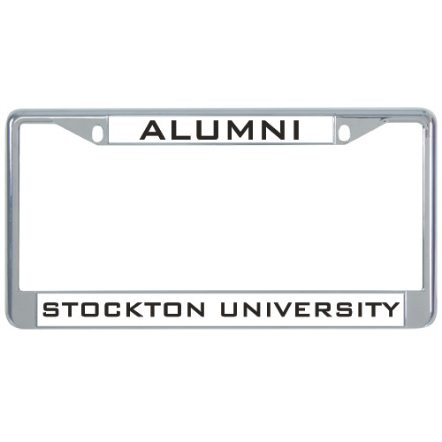  Alumni Metal License Plate Frame in Chrome - Alumni