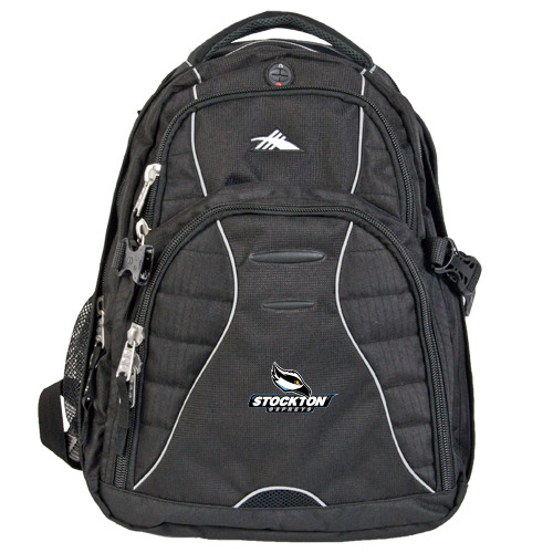  High Sierra Black Swerve Computer Backpack - Official Logo