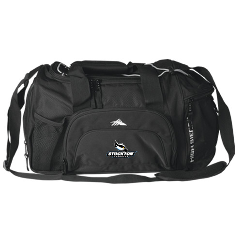  High Sierra Black Switch Blade Duffel - Official Logo