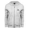 Thumbnail image for  ENZA Womens White Fleece Full Zip Hoodie