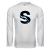 Thumbnail image for  White Performance Long Sleeve Shirt