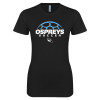 Thumbnail image for  Next Level Womens Black Boyfriend Tee