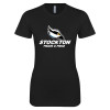 Thumbnail image for  Next Level Womens Black Boyfriend Tee
