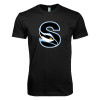 Thumbnail image for  Next Level Black SoftStyle T Shirt
