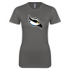 Thumbnail image for  Next Level Womens Charcoal Boyfriend Tee