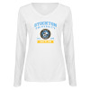 Thumbnail image for  Womens White Long Sleeve V Neck Tee