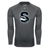 Thumbnail image for  Under Armour Carbon Heather Long Sleeve Tech Tee