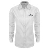 Thumbnail image for  Womens White Twill Button Down Long Sleeve